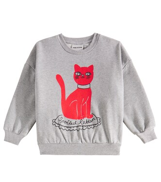 Printed cotton jersey sweatshirt | Mini Rodini