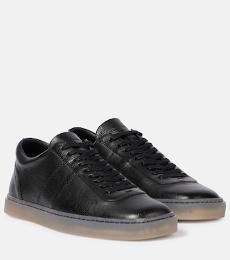 Linoleum leather low-top sneakers | Lemaire