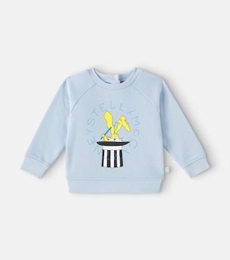 Baby printed cotton sweatshirt | Stella McCartney Kids