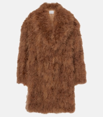 Feather coat | Yves Salomon