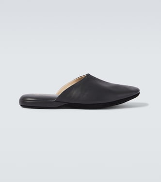 Leather slippers | Charvet