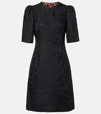 Cotton and silk-blend minidress | Dolce&Gabbana