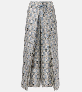 Pantalones anchos Maynard de seda | Loro Piana