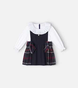 Bébé – Robe en coton mélangé à carreaux | Patachou