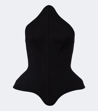 re/edit Les Amazones corset top | Mugler