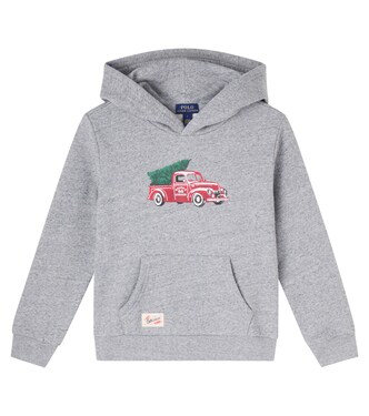 Sudadera en mezcla de algodón estampada | Polo Ralph Lauren Kids