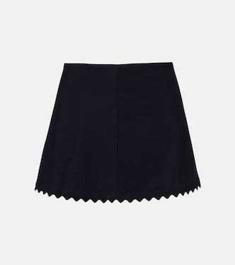 Ines scalloped miniskirt | Karla Colletto