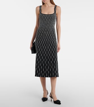 staud ellison mini dress Staud Ellison Rib-Knit Minidress