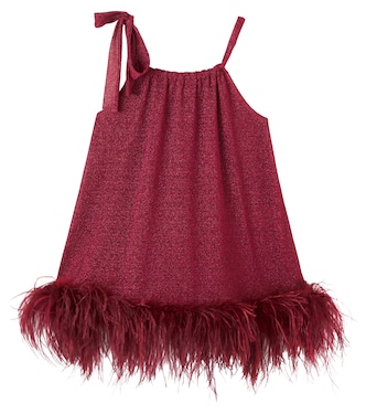 OseMini Lumière Plumage dress | Oséree Kids