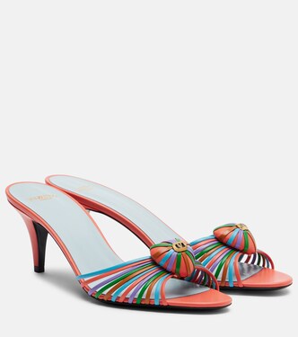 Royal 65 leather mules | Valentino Garavani