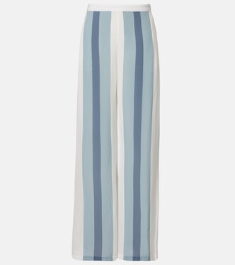 Striped wide-leg pants | Adriana Degreas