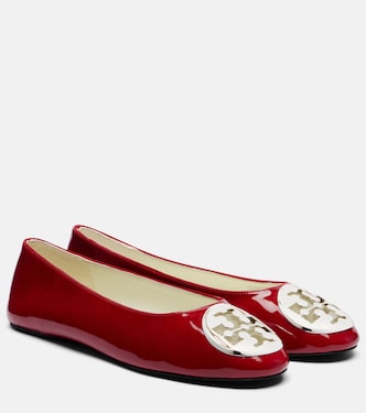 Reva embellished patent leather ballet flats | Tory Burch