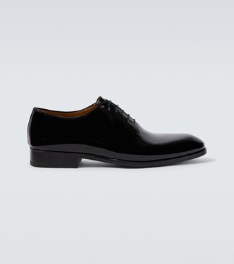 Fleur patent leather Oxford shoes | Magnanni