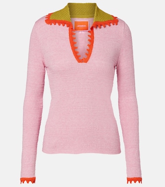 Picket cotton and wool sweater | La DoubleJ