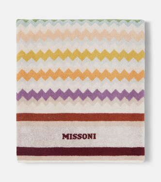 Set de toallas de rizo de algodón en zigzag | Missoni