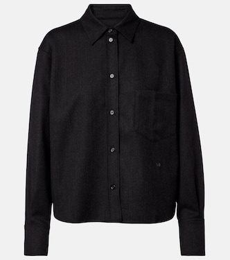 Ellys wool flannel shirt | Victoria Beckham