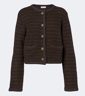 Mack striped wool-blend jacket | Altuzarra