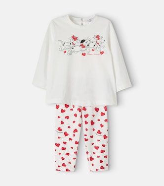x Disney® Baby cotton T-shirt and pants set | Monnalisa