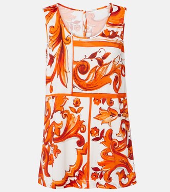 Majolica tank top | Dolce&Gabbana