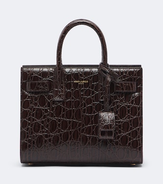 Sac De Jour Nano leather top-handle bag | Saint Laurent