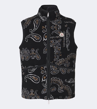 Reversible paisley vest | Moncler