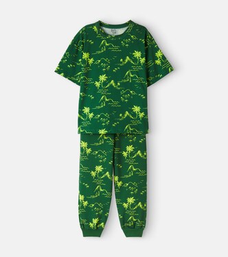 Bedrucktes Set aus T-Shirt und Jogginghose | Fábula