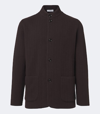 Knitted wool and cashmere blazer | Lardini