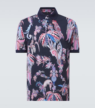Polo en coton à imprimé | Etro