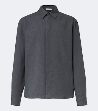 Abbe cotton and cashmere shirt | Gabriela Hearst