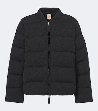 Cashmere down jacket | Jardin des Orangers