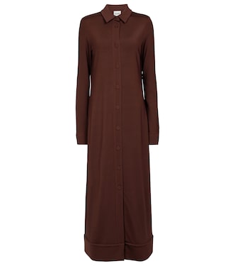 Stretch-jersey midi dress | Jil Sander
