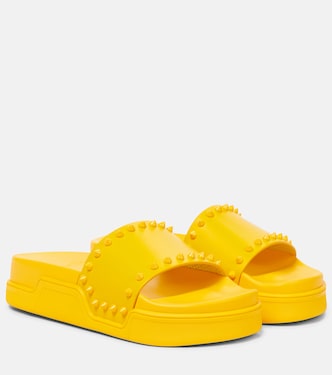 Pool Stud embellished slides | Christian Louboutin