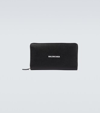 Cash leather wallet | Balenciaga