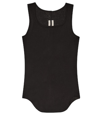Cotton jersey tank top | Rick Owens Kids