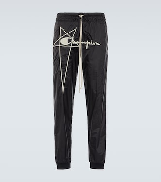 x Champion® nylon sweatpants | Rick Owens