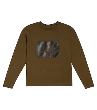 Logo cotton jersey T-shirt | C.P. Company Kids