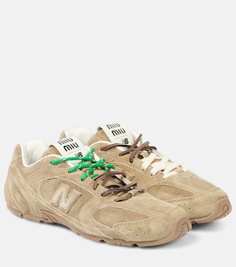 x New Balance 530 SL suede sneakers | Miu Miu