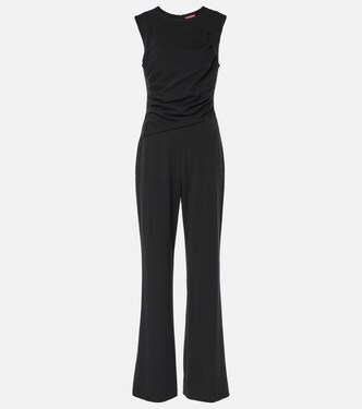 Jagger draped jersey jumpsuit | Staud