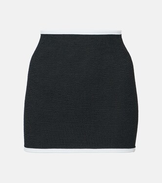 Swimskirt miniskirt | Hunza G