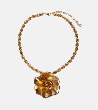 Gladiolus pendant necklace | Jennifer Behr