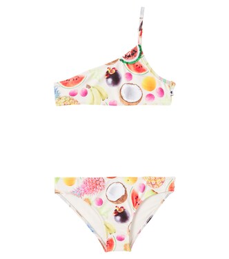 Naja printed one-shoulder bikini | Molo