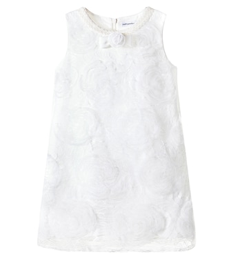 Abito in pizzo con fiocco | Self-Portrait Kids