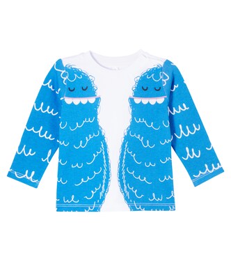 Baby Longsleeve aus Baumwoll-Jersey | Stella McCartney Kids