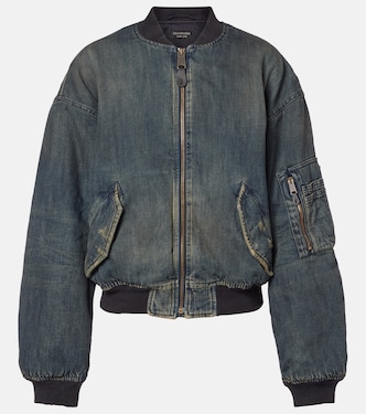 Bomberjacke aus Denim | Balenciaga