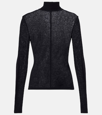 Evren cotton turtleneck top | The Frankie Shop