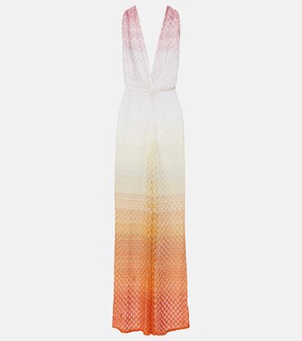 Open-knit lamé jumpsuit | Missoni