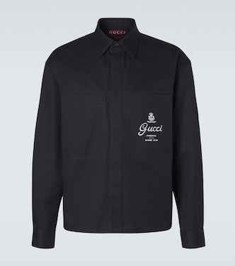 Logo cotton shirt | Gucci