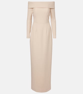 Nosrat wool crêpe bustier dress | Emilia Wickstead