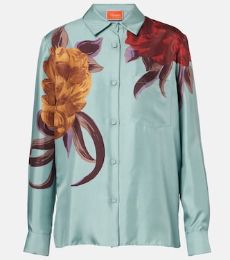 Boy floral silk shirt | La DoubleJ