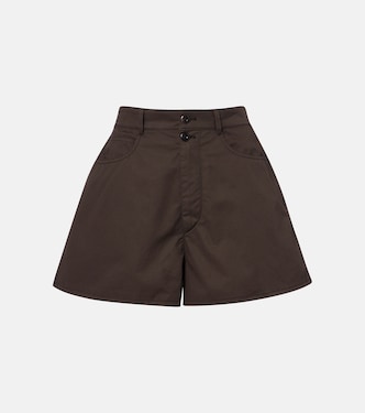 Cotton twill shorts | Lemaire
